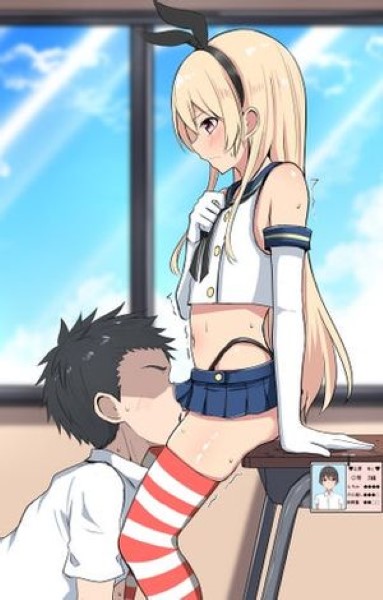 Shimakaze เย็ดตูดนักเรียนสาว